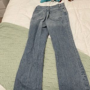 AGolde fitted flare jeans